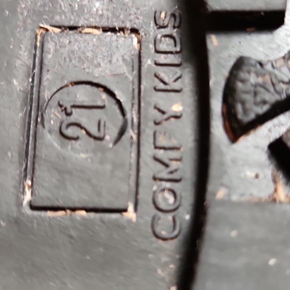 Comfy Kids White Lace-Up Boots Size EUR 21 - Picture 8 of 12